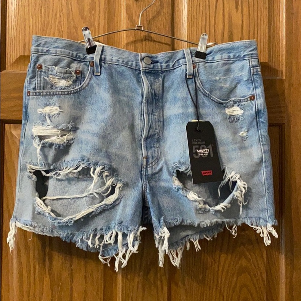 Levi 501 Shorts High Rose